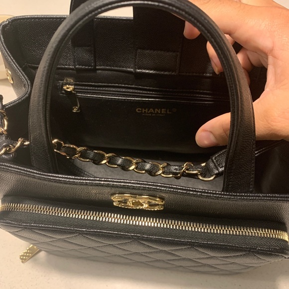 Chanel business affinity shopping bag - Picture 6 of 8